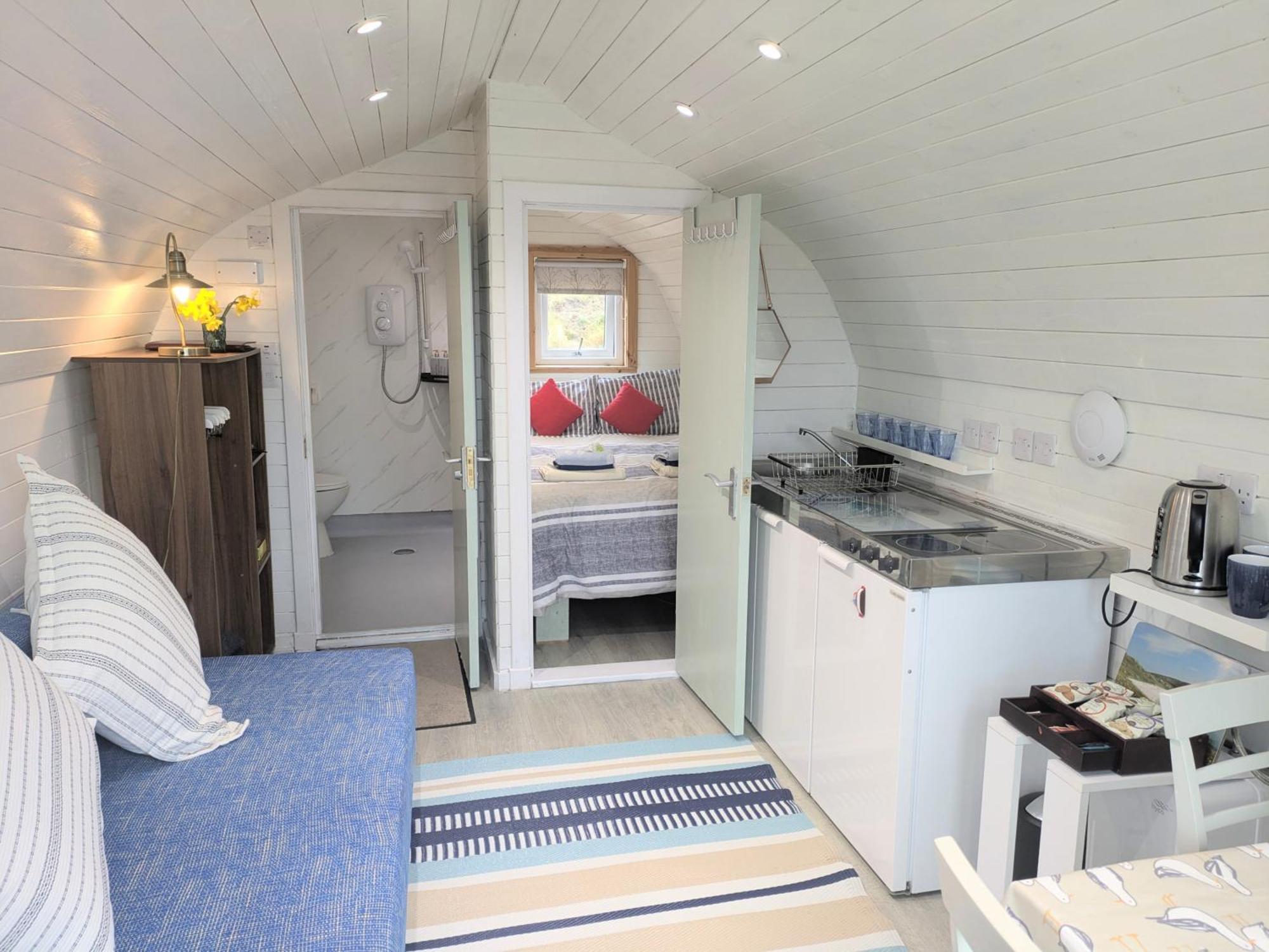 Glamping Pod For 2 Pod Beag Na Haun Eriskay Exterior foto